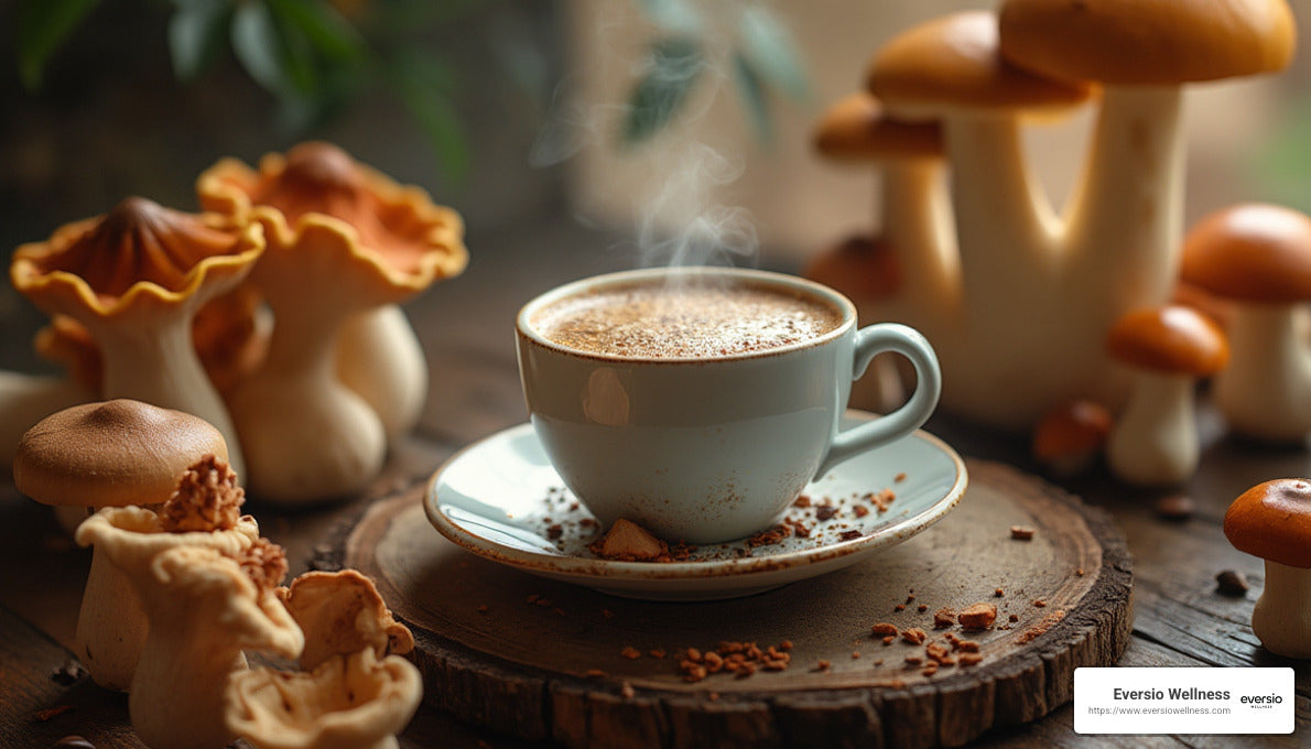 Mushroom Adaptogens vs. Coffee: The Energy Boost Without the Crash