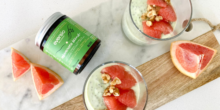 Grapefruit Coconut Chia Pudding