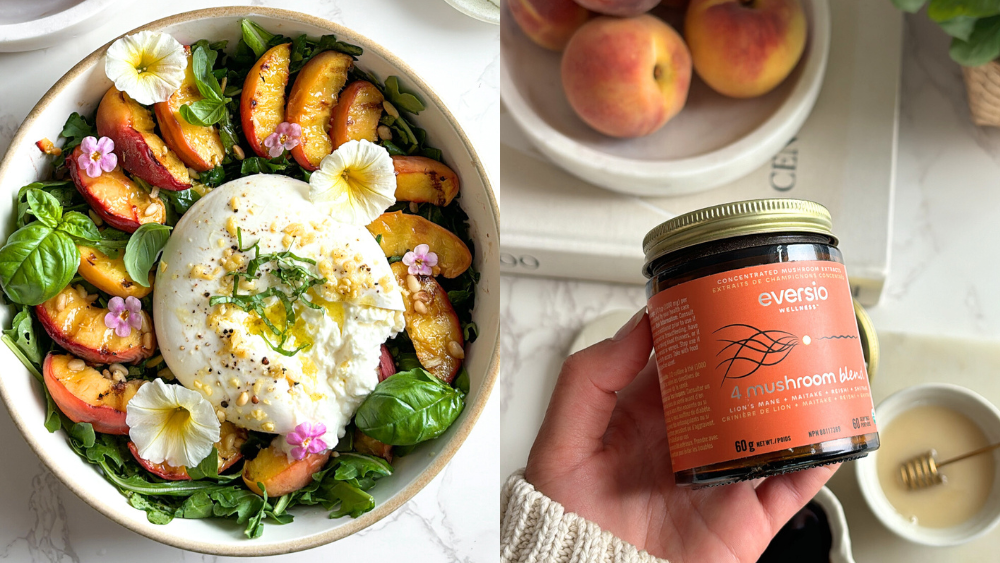 Grilled Peach Burrata Salad Summer Recipe