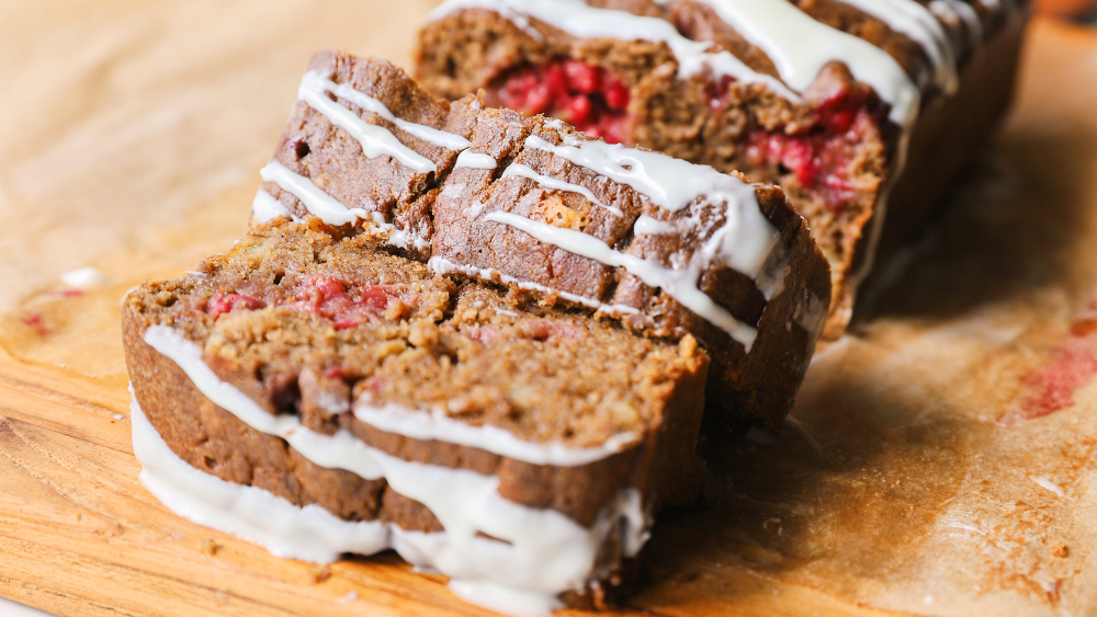 Raspberry Banana Bread ft. 4MB