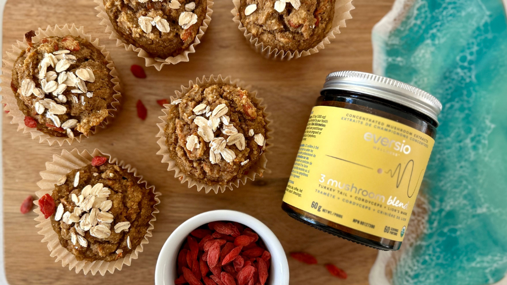 Superfood Muffins Freshly Baked and Ready to Enjoy