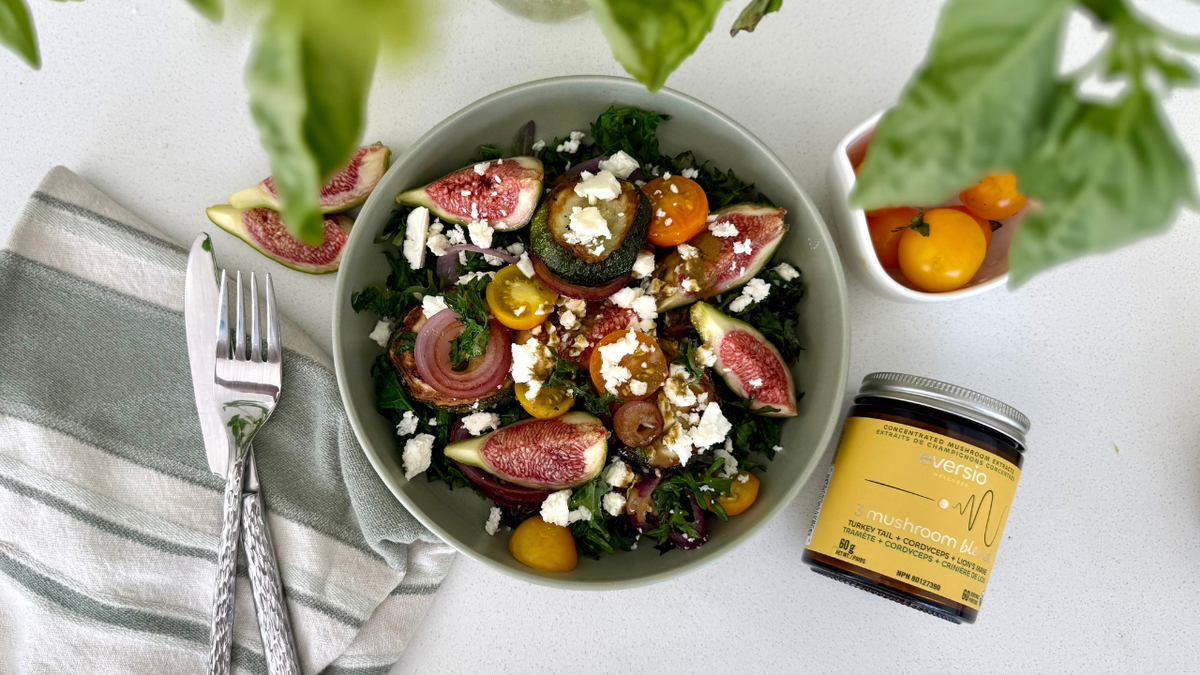 Fresh Fig & Kale Salad ft. 3MB