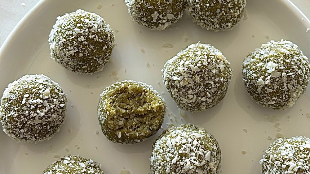 Matcha Coconut Energy Balls ft. 3MB