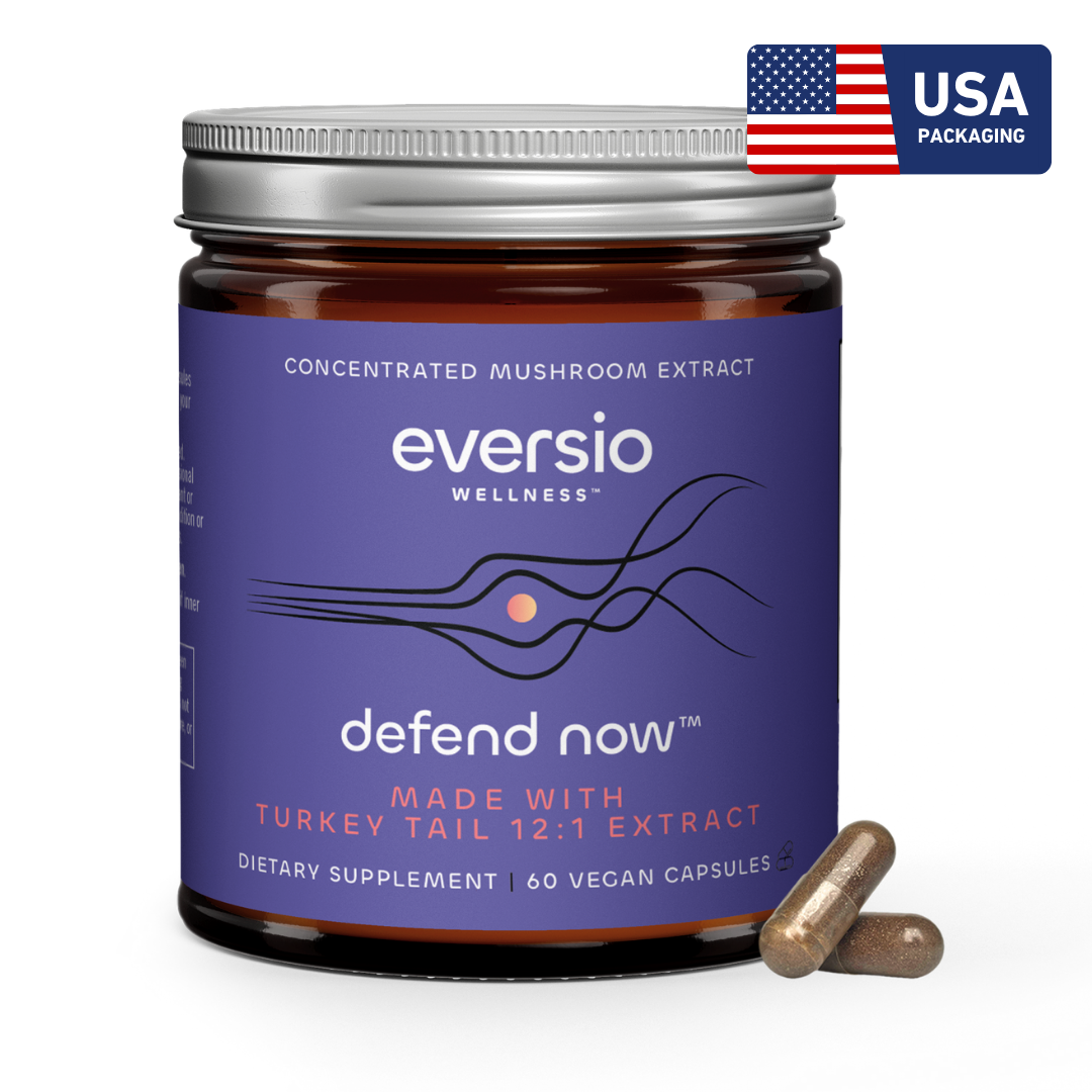 Turkey Tail (Defend Now) - Organic Turkey Tail 12:1 Extract Capsules