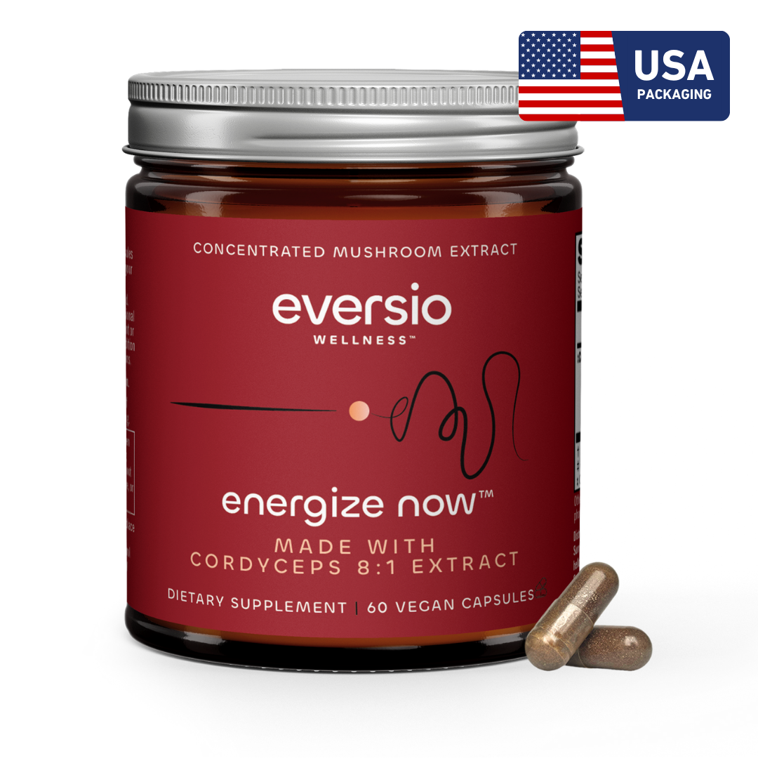 Cordyceps (Energize Now) - Organic Cordyceps 8:1 Extract Capsules