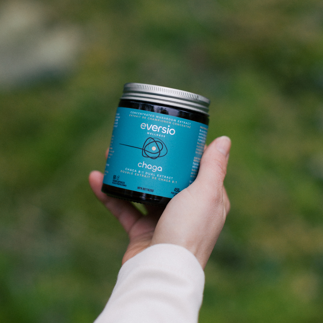 Chaga - Organic Chaga 8:1 Dual Extract Capsules