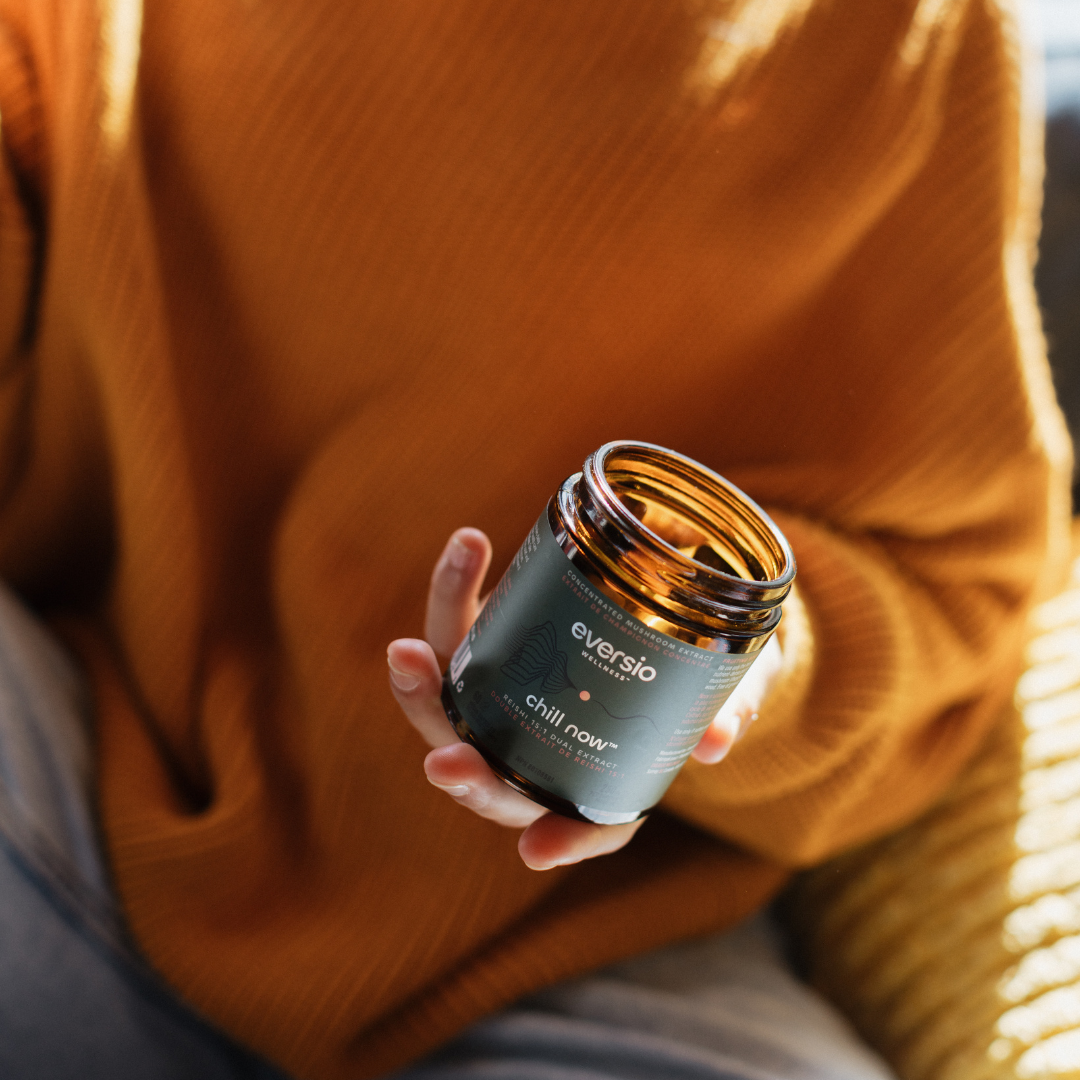 Reishi (Chill Now) - Organic Reishi Mushroom 15:1 Dual Extract Capsules