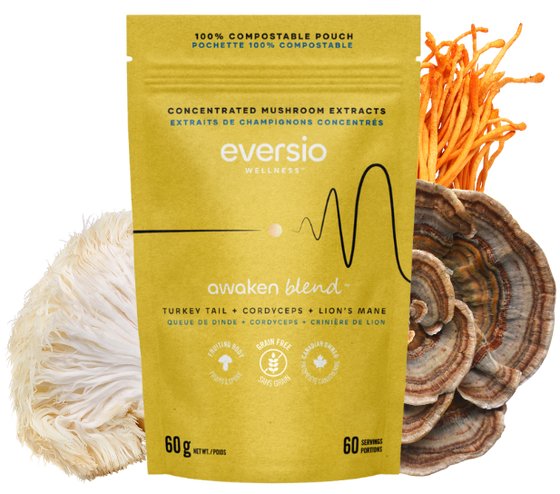 3 mushroom blend supplement