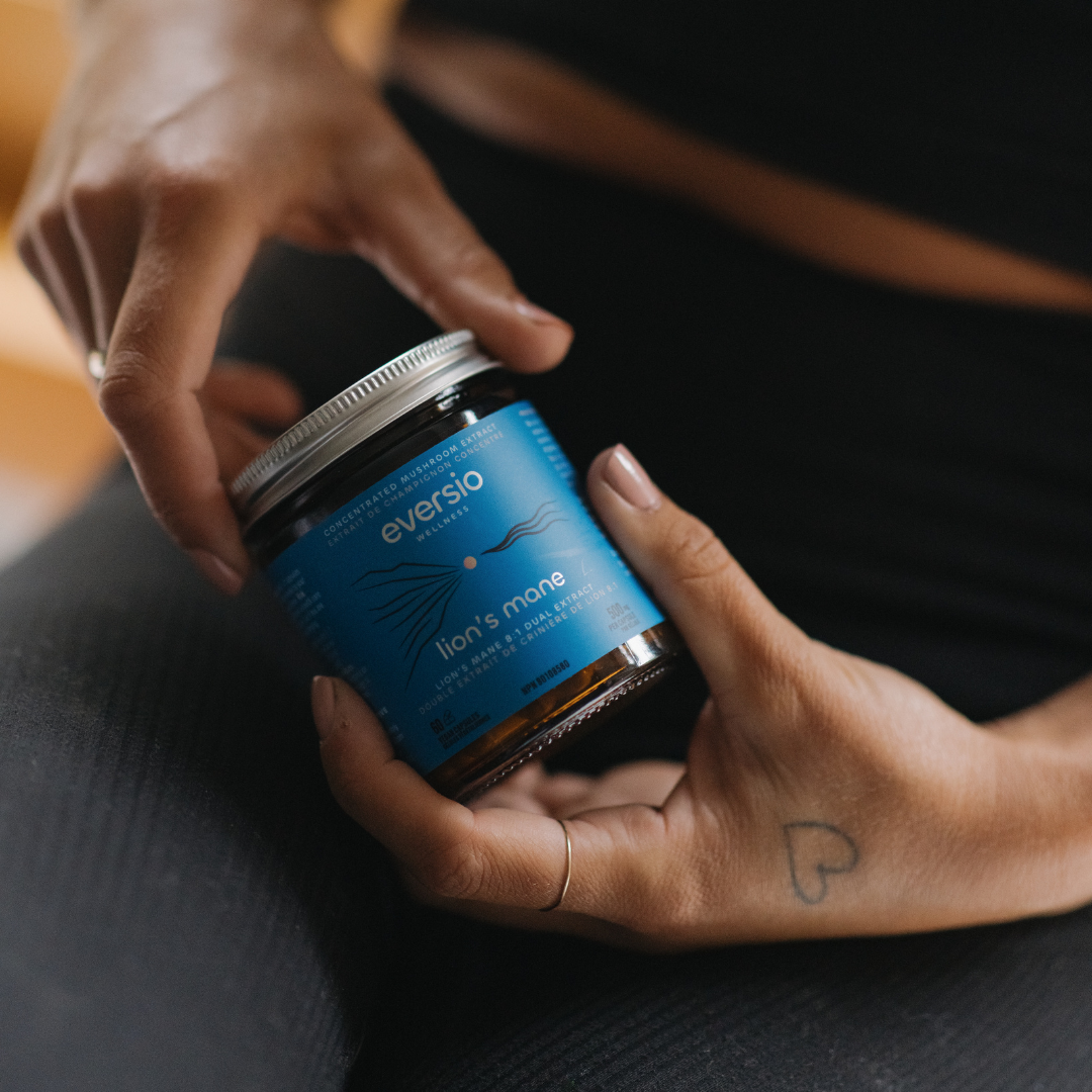 Lion's Mane (Focus Now) - Organic Lion's Mane 8:1 Dual Extract Capsules