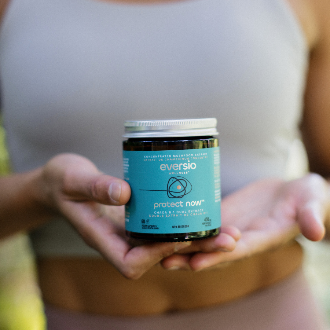 Chaga (Protect Now) - Organic Chaga 8:1 Dual Extract Capsules