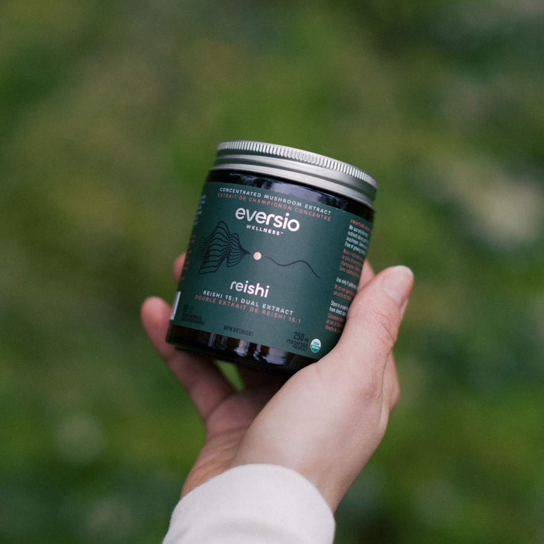 Reishi - Organic Reishi Mushroom 15:1 Dual Extract Capsules