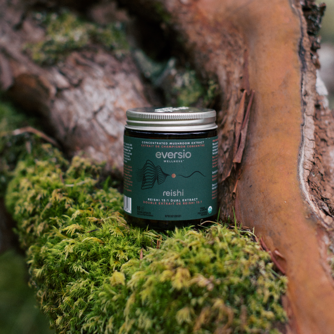 Reishi - Organic Reishi Mushroom 15:1 Dual Extract Capsules