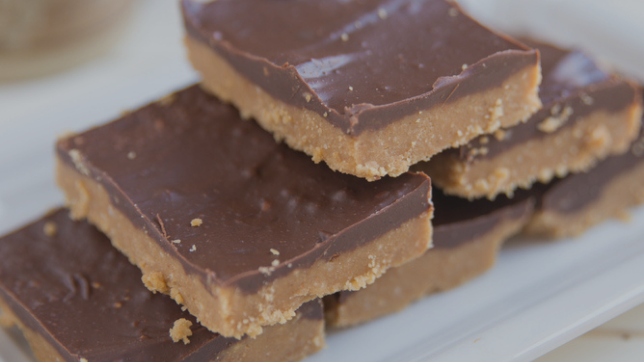 BALANCE Peanut Butter Chocolate No Bake Bars