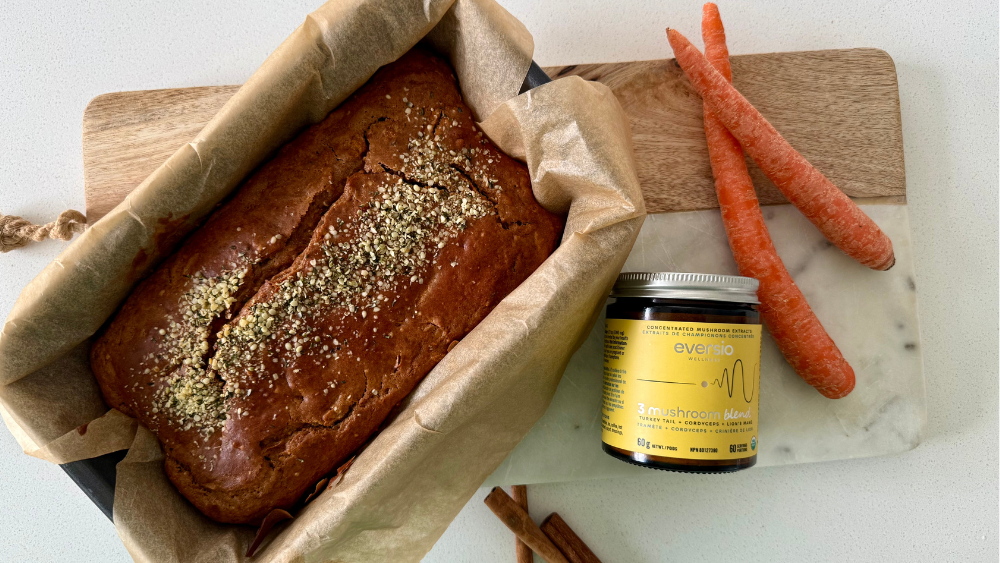 Carrot Cake Loaf with Hemp ft. 3MB