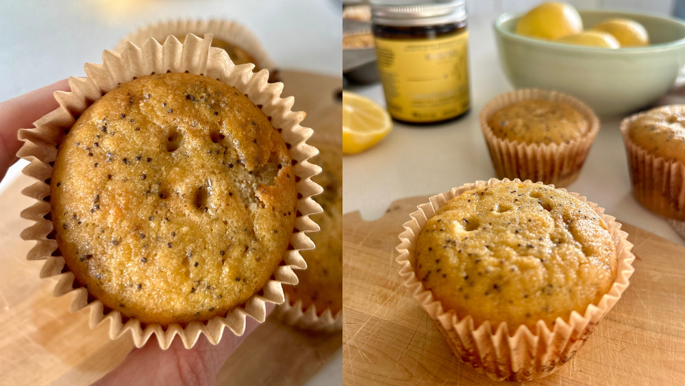 Bright & Sunny Lemon Poppyseed Muffins ft. 3MB