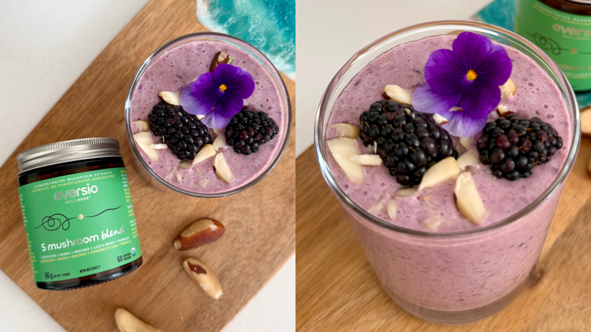 Lemon Blackberry Chia Protein Pudding ft. 5MB