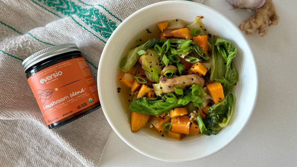 Miso Chicken Soup with Sweet Potato ft. 4MB