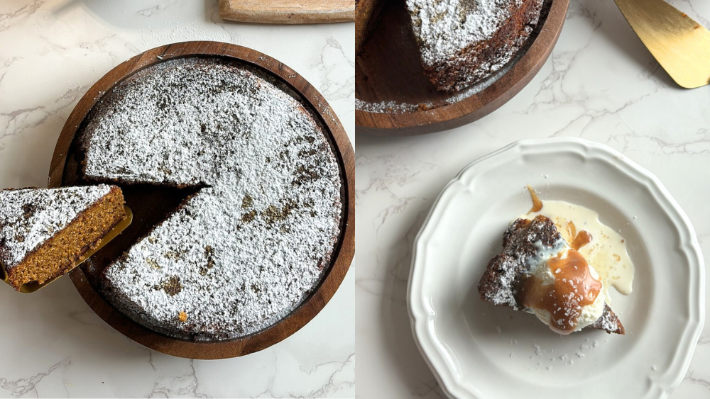 Pumpkin Spice Olive Oil Cake ft. 4MB