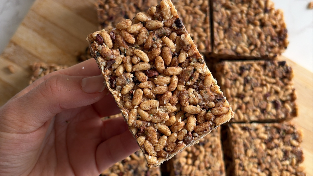 Superfood Rice Crispy Bars