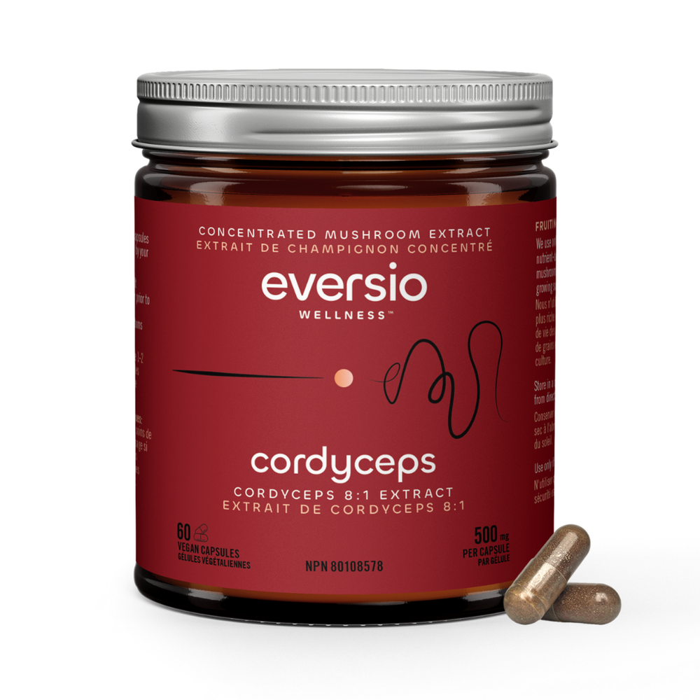 Cordyceps (Energize Now) - Organic Cordyceps 8:1 Extract Capsules
