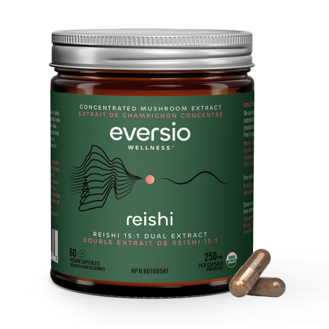 🎁 Reishi (Chill Now) - Organic Reishi Mushroom 15:1 Dual Extract Capsules (100% off)