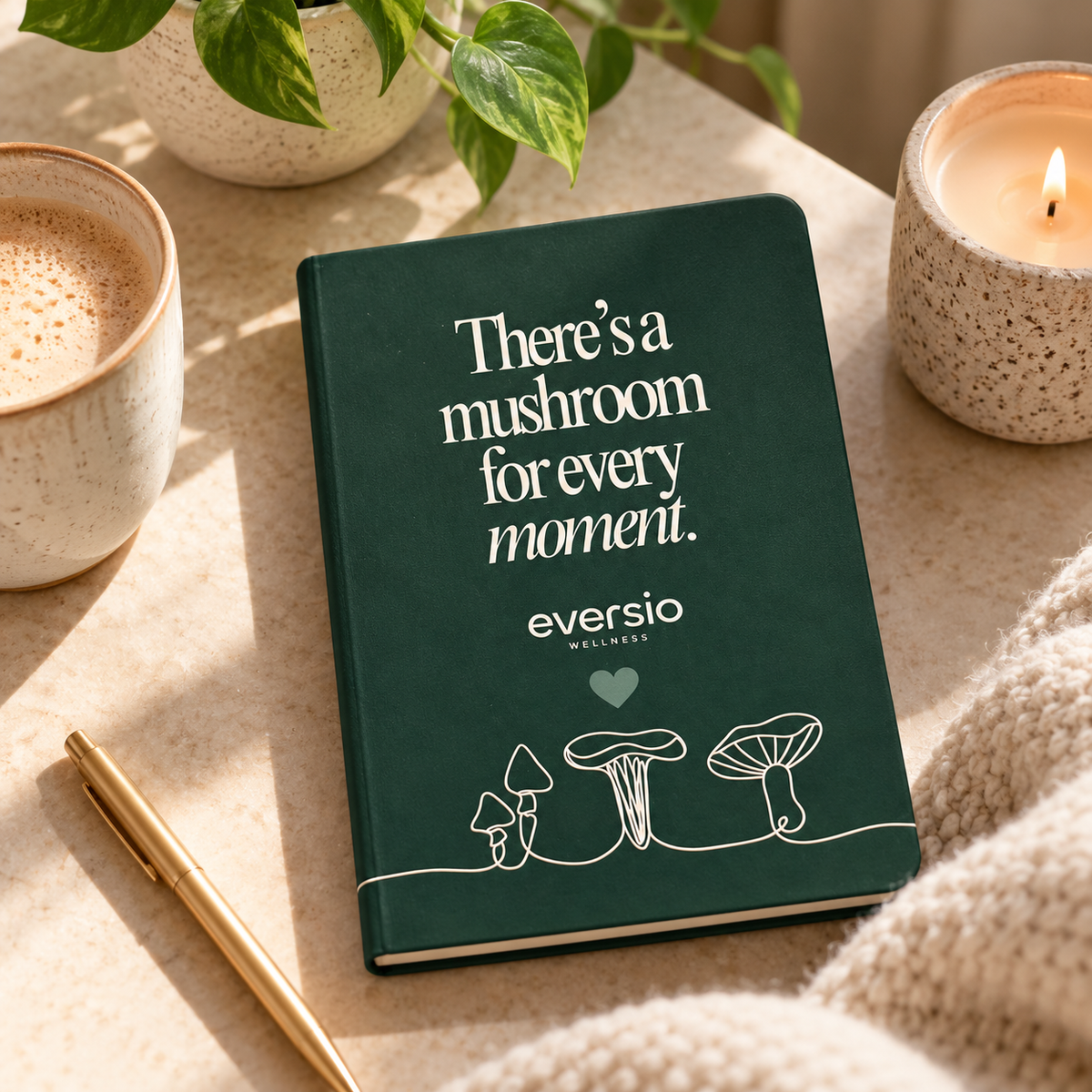 There's a Mushroom For Every Moment  - Journal