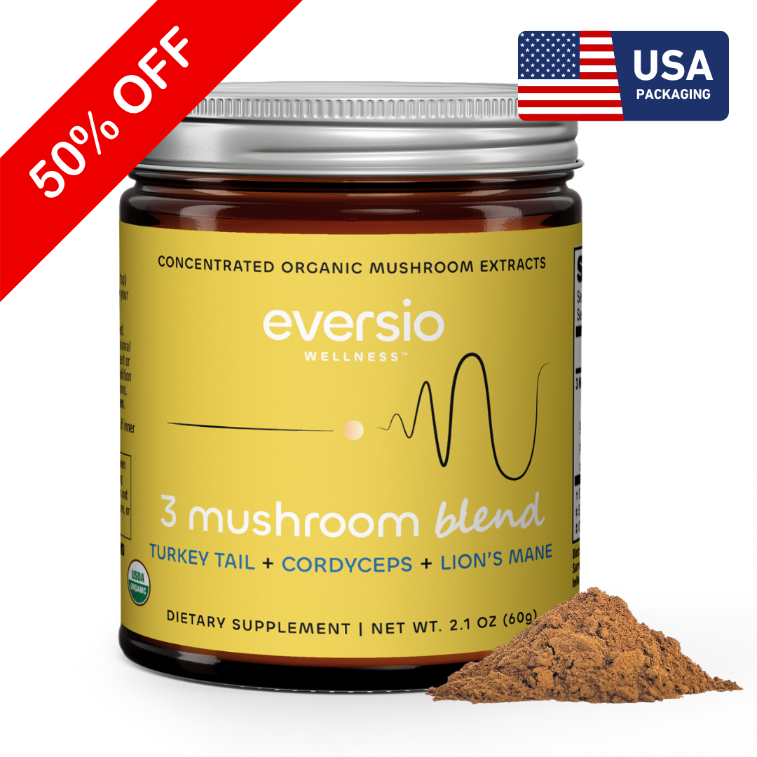3 Mushroom Blend - (The Awaken Blend) - Organic Extracts - Short Dated