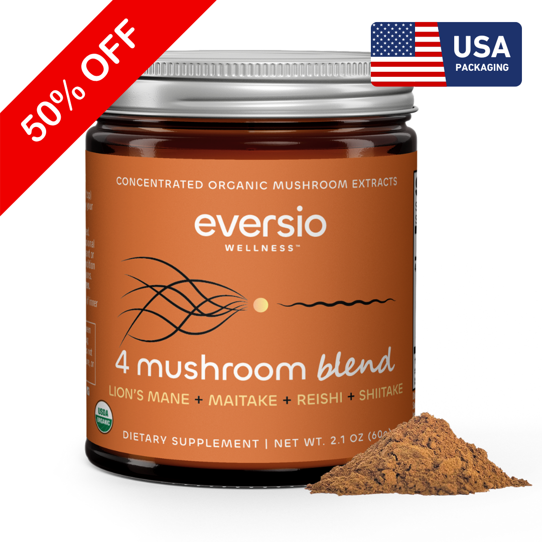 4 Mushroom Blend - (The Balance Blend) - Organic Extracts - Short Dated