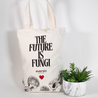The Future is Fungi - 100% Natural Cotton Tote Bag