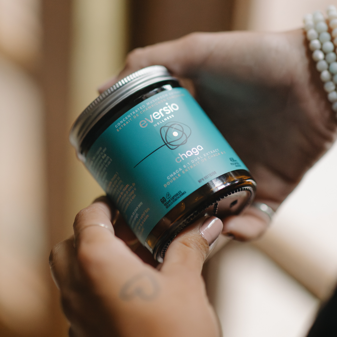 Chaga (Protect Now) - Organic Chaga 8:1 Dual Extract Capsules