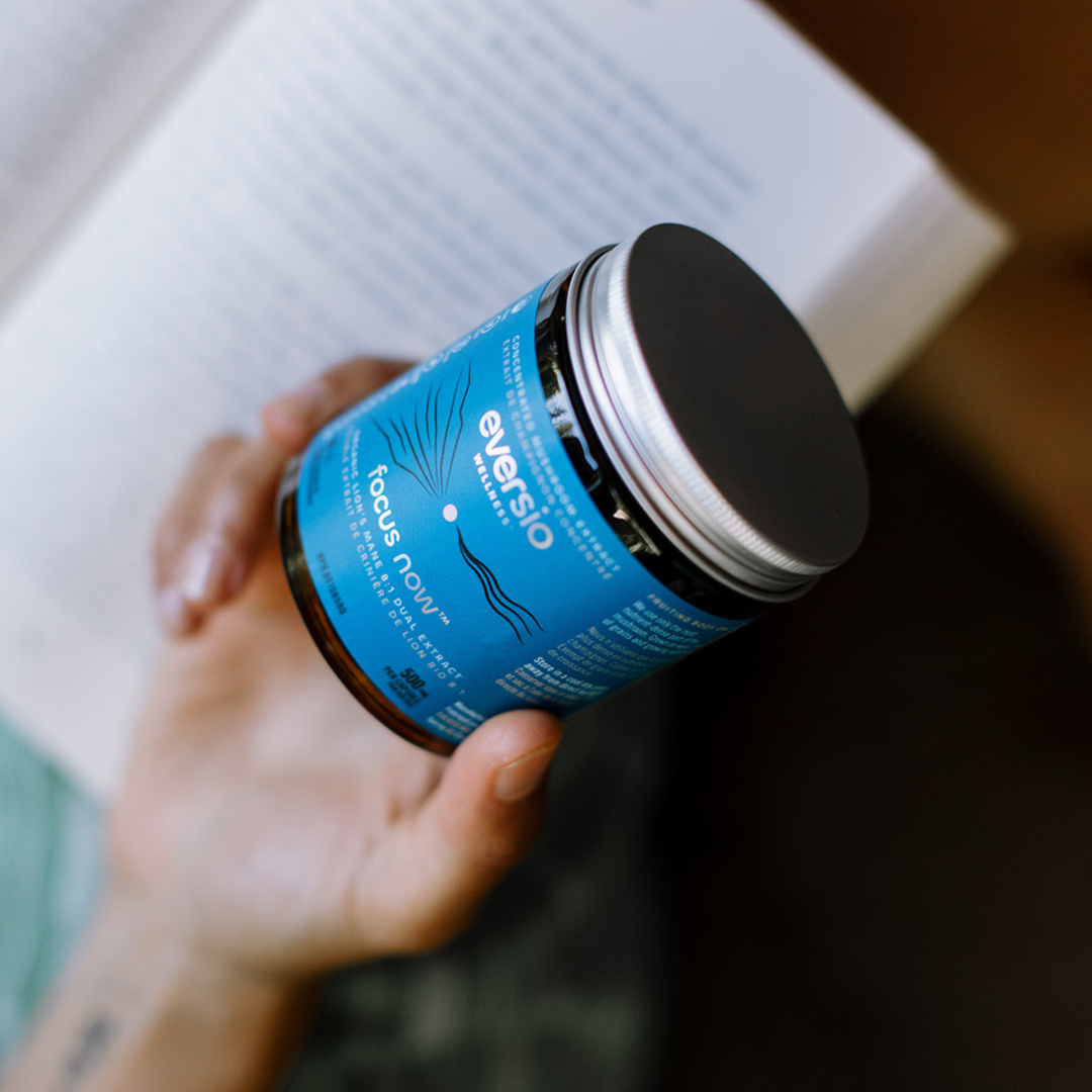 Focus Now - Organic Lion's Mane 8:1 Dual Extract Capsules