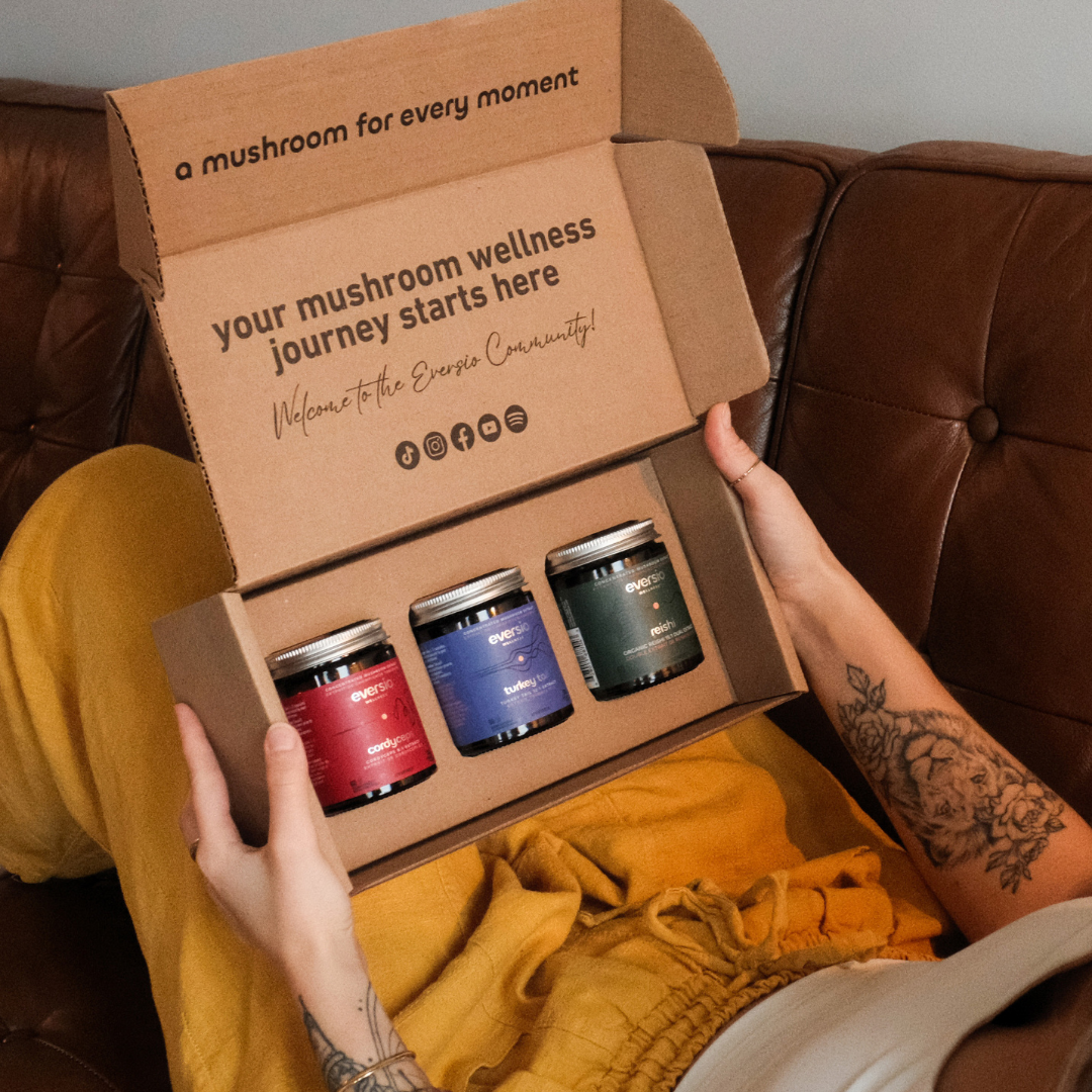 The Adaptogen Set - A Gift of Mushroom Wellness